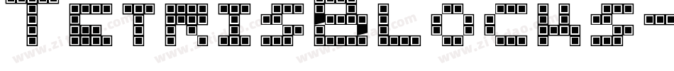 TetrisBlocks-P99g字体转换