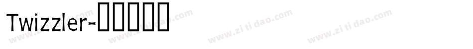 Twizzler字体转换