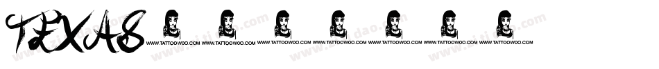 TEXAS7字体转换