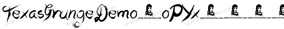 TexasGrungeDemo-oPYx字体转换