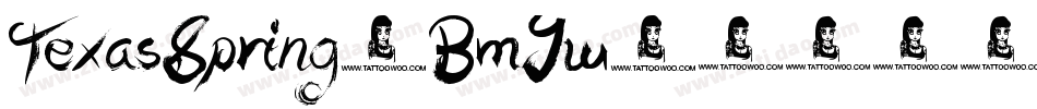 TexasSpring-BmJw字体转换