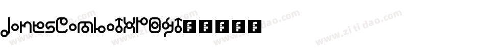 JonesCombo-XPOg字体转换
