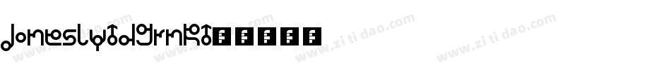 Jonesly-d9rnR字体转换