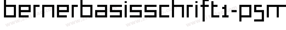 Bernerbasisschrift1-P5Mg字体转换
