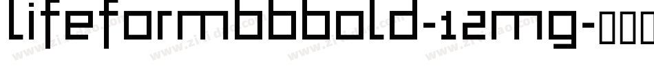 LifeformbbBold-12Mg字体转换