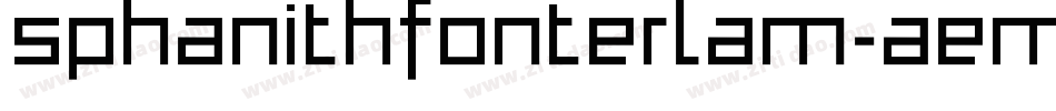 SPhanithFonterLam-aeMg字体转换