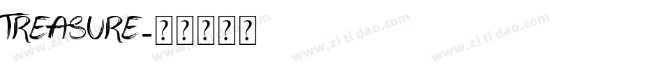 treasure字体转换