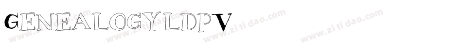 Genealogy1-ldpV字体转换