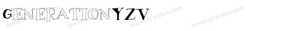 Generation-5YZV字体转换