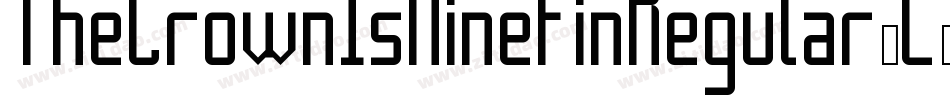 TheCrownIsMineFinRegular-L68W字体转换 TheCrownIsMineFinRegular-L68W字体转换