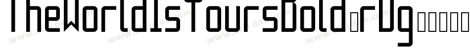 TheWorldIsYoursBold-rDg9字体转换