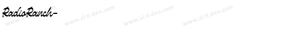 RadioRanch字体转换