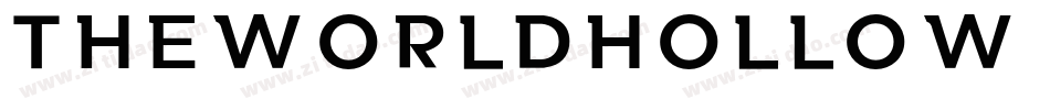 TheWorldHollow-gxEa4字体转换