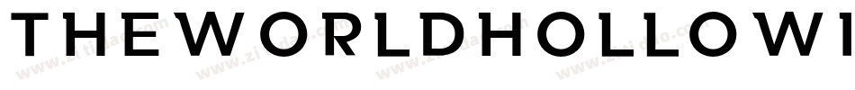 TheWorldHollowInverse-owgq4字体转换