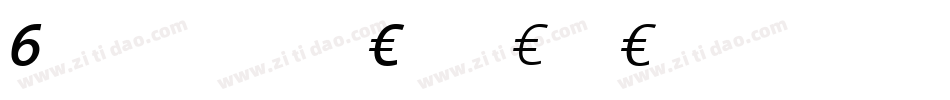 EuroMonoStd-Italic字体转换