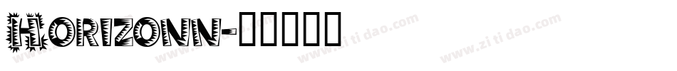 Horizonn字体转换