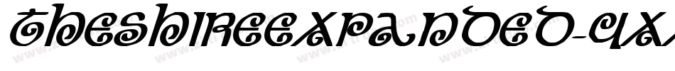 TheShireExpanded-4xX9字体转换 TheShireExpanded-4xX9字体转换