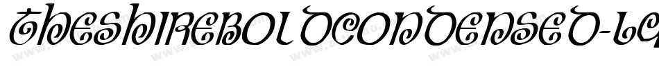 TheShireBoldCondensed-L4eg字体转换 TheShireBoldCondensed-L4eg字体转换