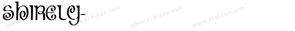 Shirely字体转换