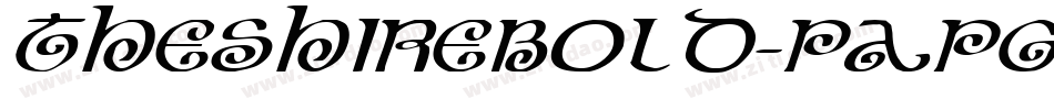 TheShireBold-Papg字体转换