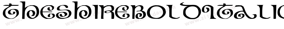 TheShireBoldItalic-XlBo字体转换 TheShireBoldItalic-XlBo字体转换
