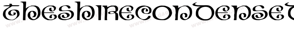 TheShireCondensed-gdqY字体转换 TheShireCondensed-gdqY字体转换