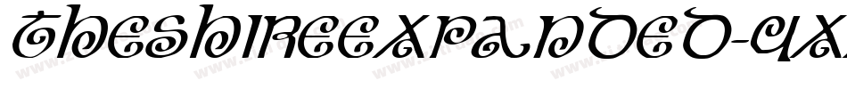 TheShireExpanded-4xX9字体转换 TheShireExpanded-4xX9字体转换