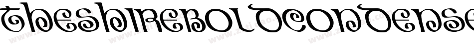 TheShireBoldCondensed-L4eg字体转换 TheShireBoldCondensed-L4eg字体转换