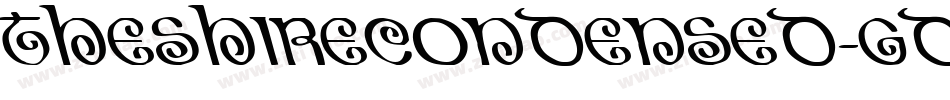 TheShireCondensed-gdqY字体转换 TheShireCondensed-gdqY字体转换