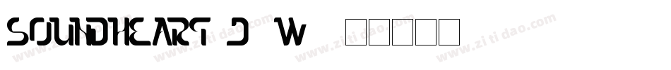 SoundHeart-J2w7字体转换