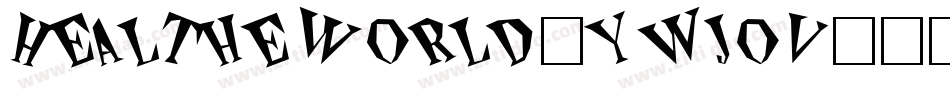 HealTheWorld-ywjoV字体转换