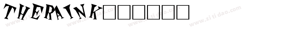 THERainK字体转换