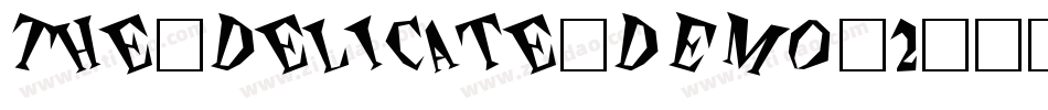 The-Delicate-DEMO-2字体转换