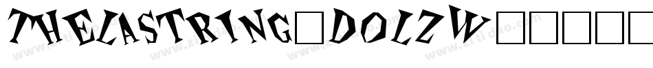 TheLastring-DOLZW字体转换 TheLastring-DOLZW字体转换