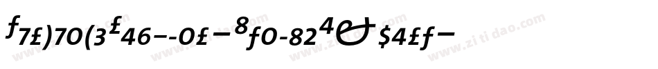 ThrohandRegular-ItalicExpert字体转换