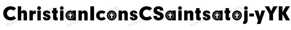 ChristianIconsCSaintsatoj-yYKd字体转换