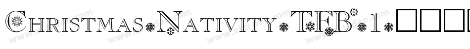 Christmas-Nativity-TFB-1字体转换