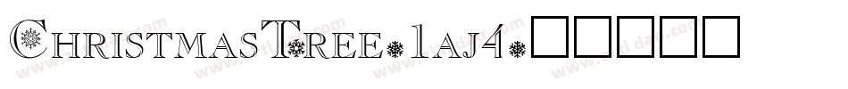 ChristmasTree-1aj4字体转换