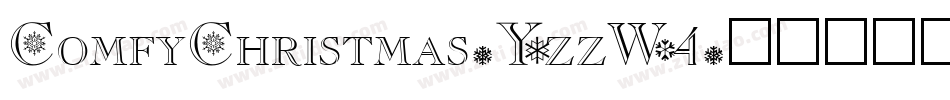 ComfyChristmas-YzzW4字体转换