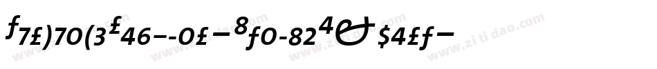 ThrohandRegular-ItalicExpert字体转换