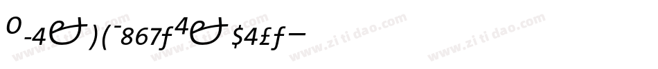 AlexonLightExpert字体转换