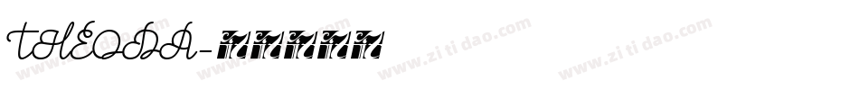 THEODA字体转换