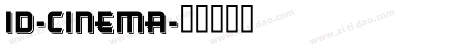 id-cinema字体转换