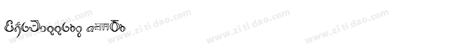 TheGallery-p79Rr字体转换