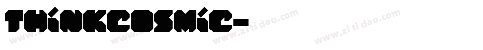 ThinkCosmic字体转换