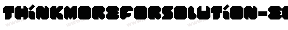 ThinkMoreForSolution-eoJm字体转换
