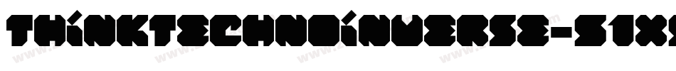 ThinkTechnoInverse-51X5Z字体转换