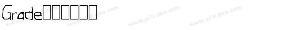 Grade字体转换