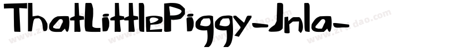 ThatLittlePiggy-Jnla字体转换