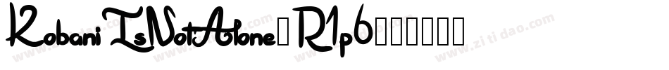 KobaniIsNotAlone-R1p6字体转换